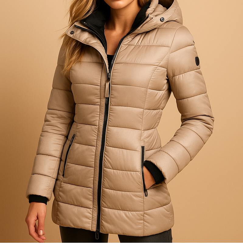 NOOR | Dames Winterjas met Verzorgde Look en Comfortabele Warmte