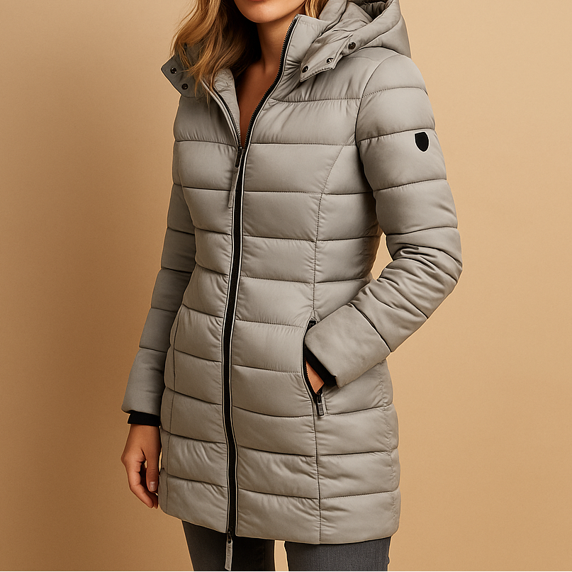 NOOR | Dames Winterjas met Verzorgde Look en Comfortabele Warmte