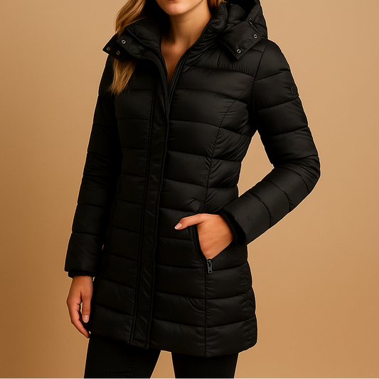 NOOR | Dames Winterjas met Verzorgde Look en Comfortabele Warmte