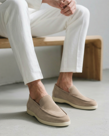 ALEX | Premium Suède Loafers met Superieure Steun en Tijdloze Elegantie