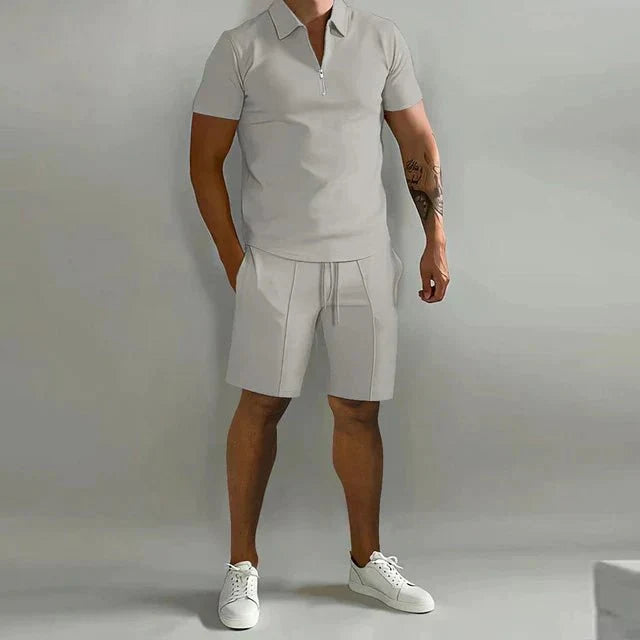Adam | Heren Zomerset – Polo & Short – Ademend & Casual Chic