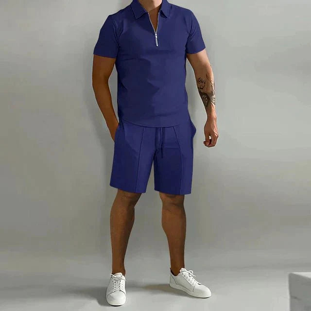 Adam | Heren Zomerset – Polo & Short – Ademend & Casual Chic