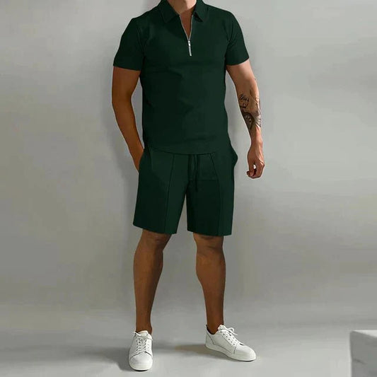 Adam | Heren Zomerset – Polo & Short – Ademend & Casual Chic