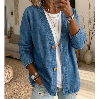 Brenda™ – Tijdloos Denim Jasje