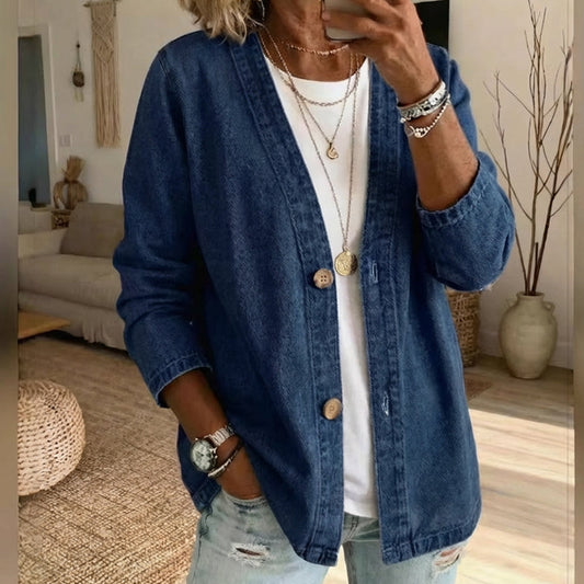 Brenda™ – Tijdloos Denim Jasje
