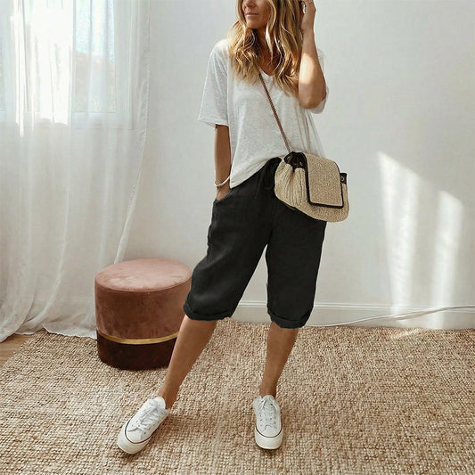 Lisa | Casual Linnen broek