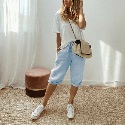 Lisa | Casual Linnen broek