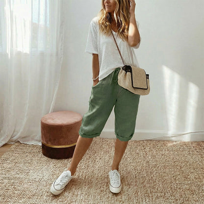 Lisa | Casual Linnen broek