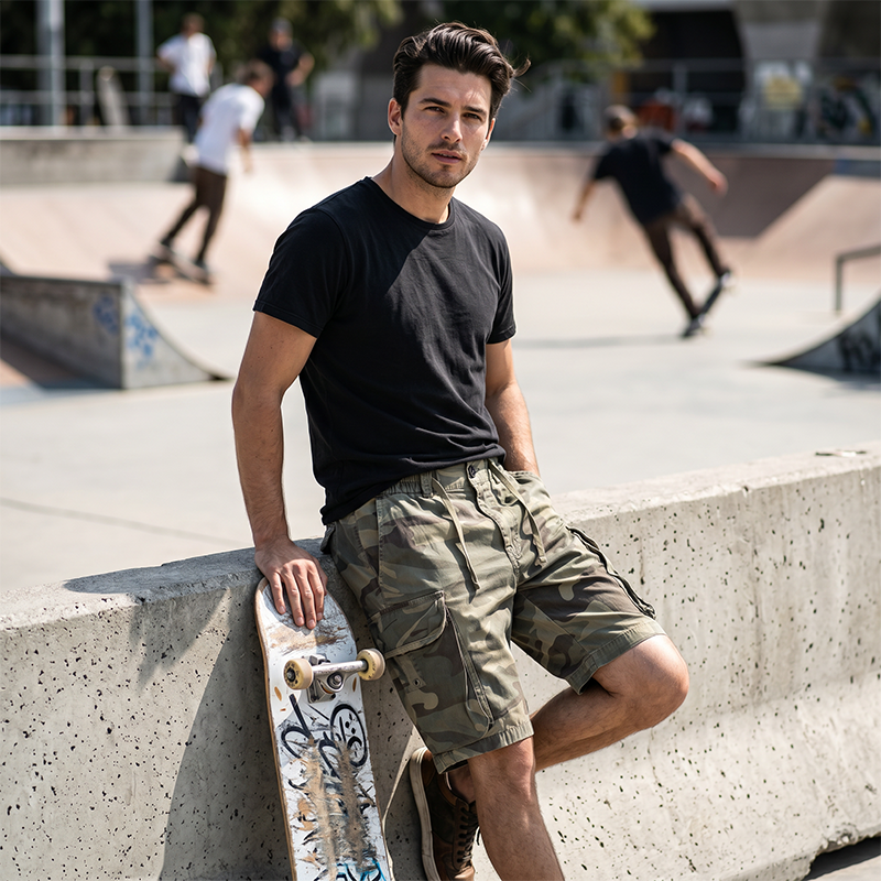 Rayan™ | Casual Cargo Short voor Heren