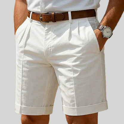 Tony™ | Elegante Heren Short met Plooien