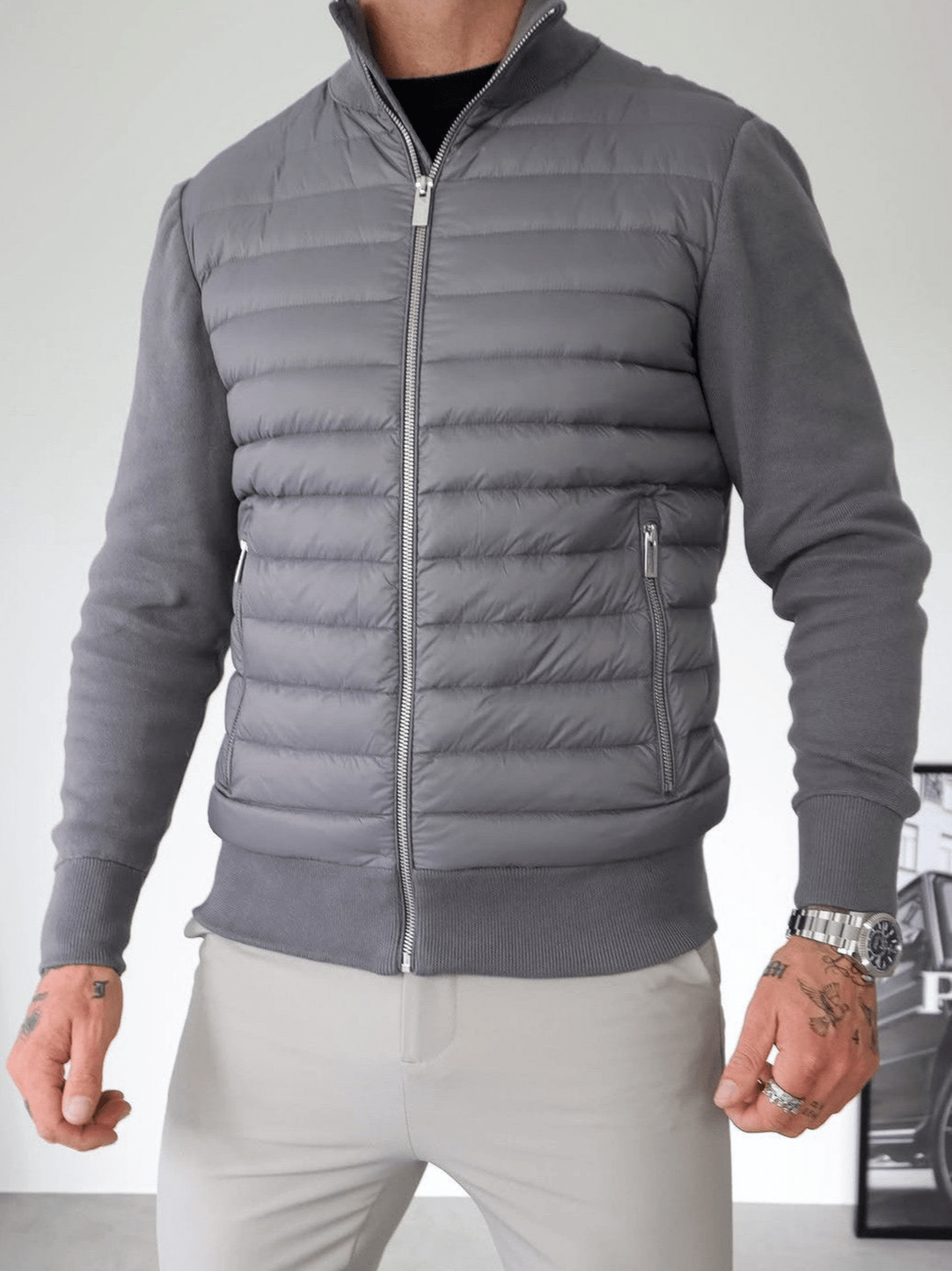 VALINO | Unisex Hybride Jas Warm en Trendy voor de Winter