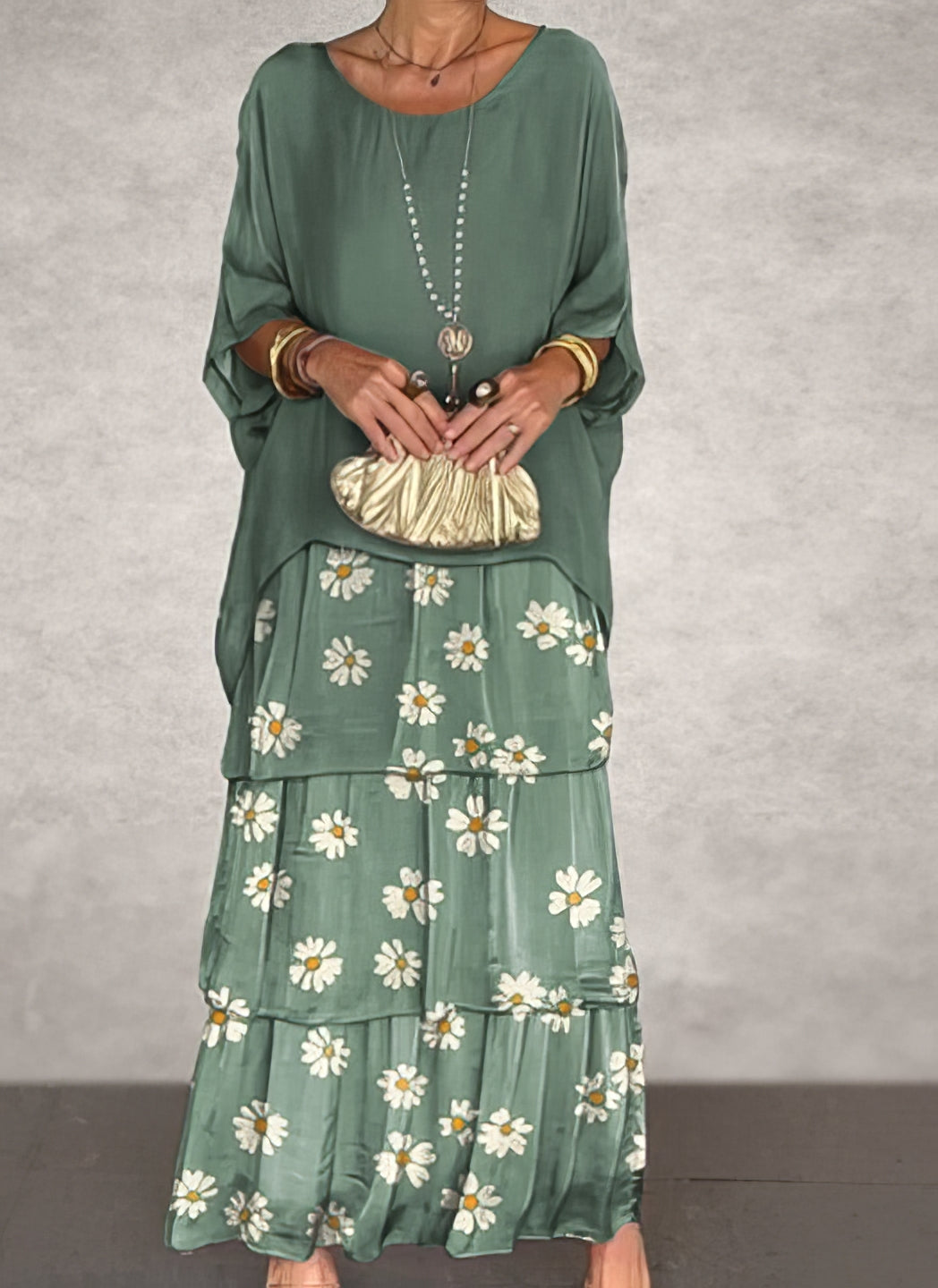Hannah | Elegante Maxi Jurk Comfortabel voor Alle Gelegenheden