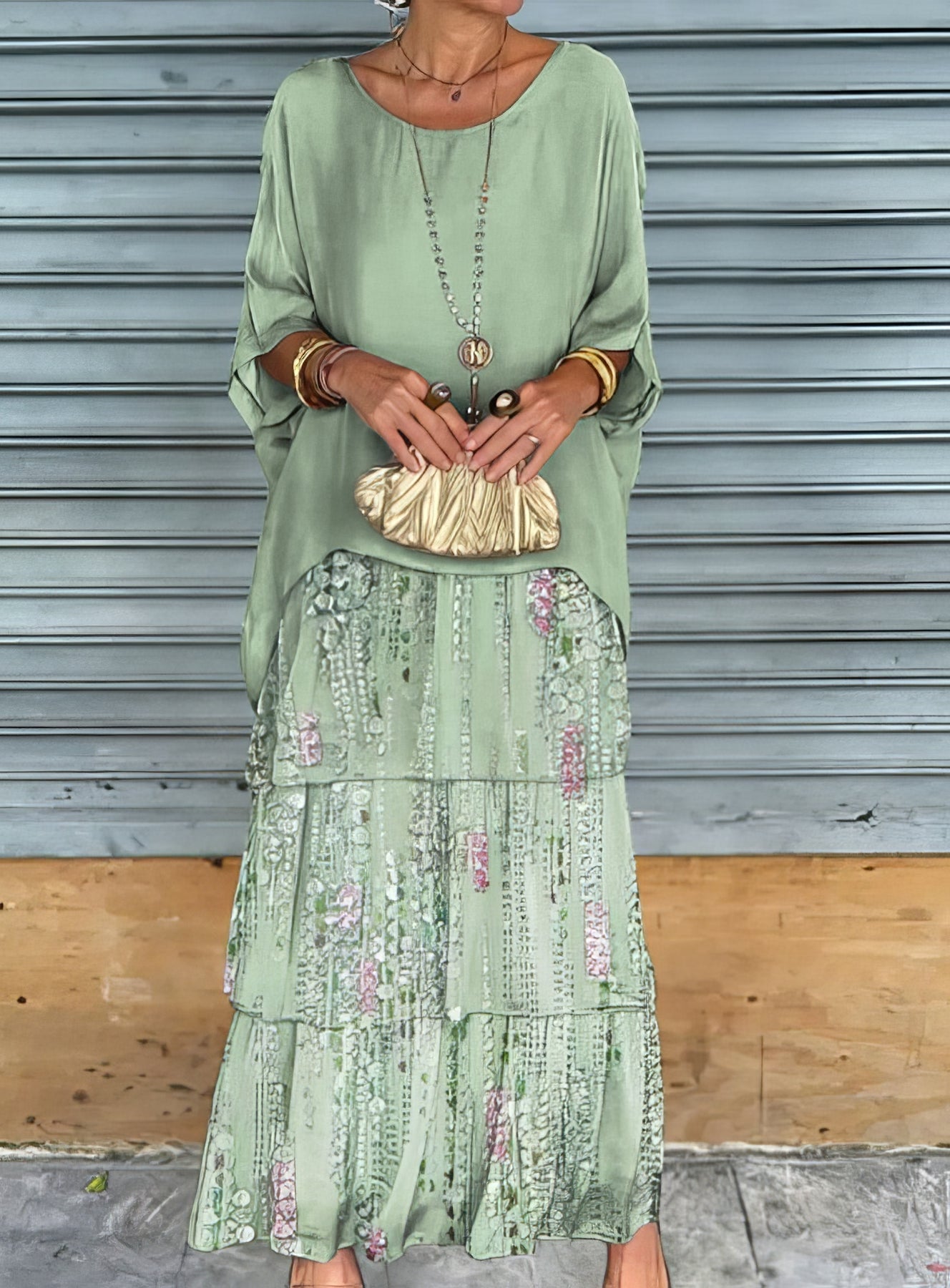 Hannah | Elegante Maxi Jurk Comfortabel voor Alle Gelegenheden